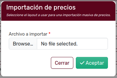 ListasPreciosModalImportación