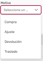 SelectorMotivo