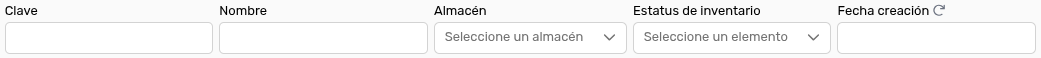 *Filtros