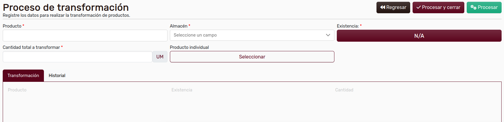 PantallaProcesoTransformación