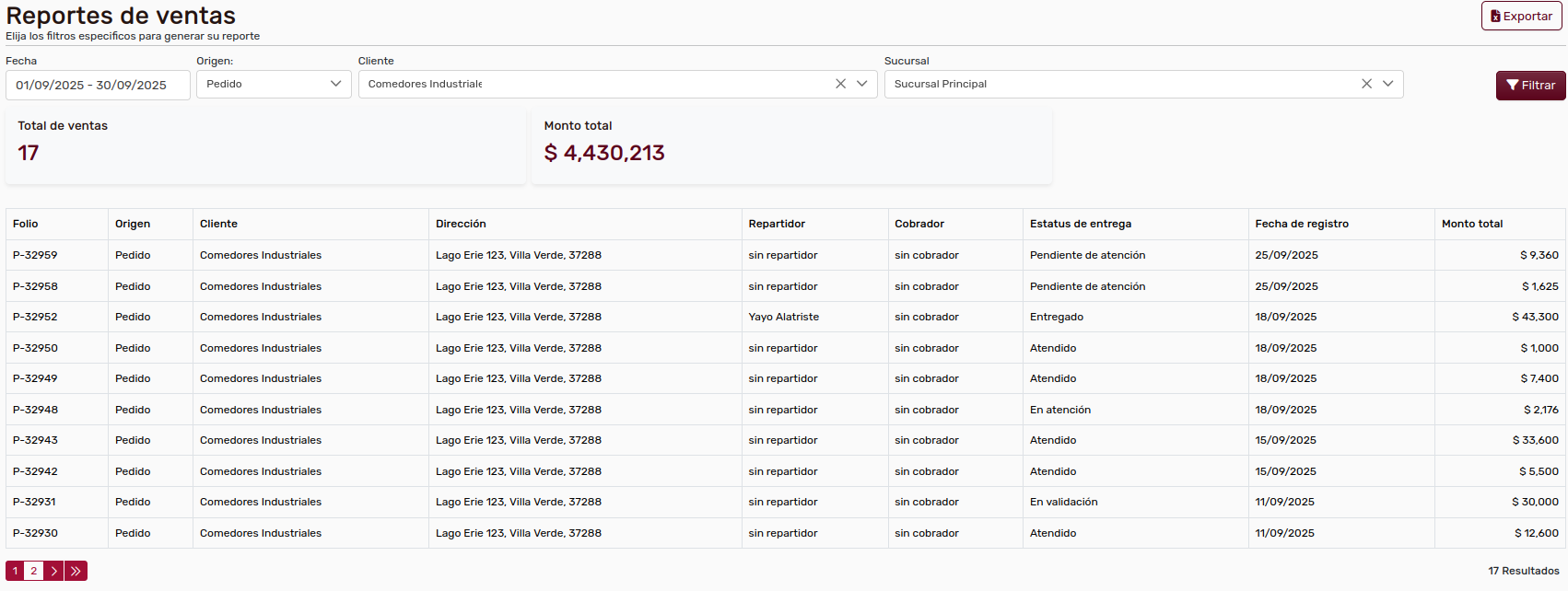 ReporteVentasFiltrado