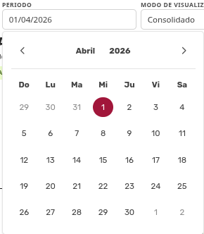 *SelectorPeriodoCalendarioInicial