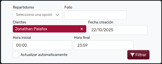 *MonitorRepartidoresFiltros
