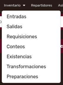 *SecciónInventario
