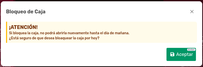 *ModalBloqueoCajaCerrada