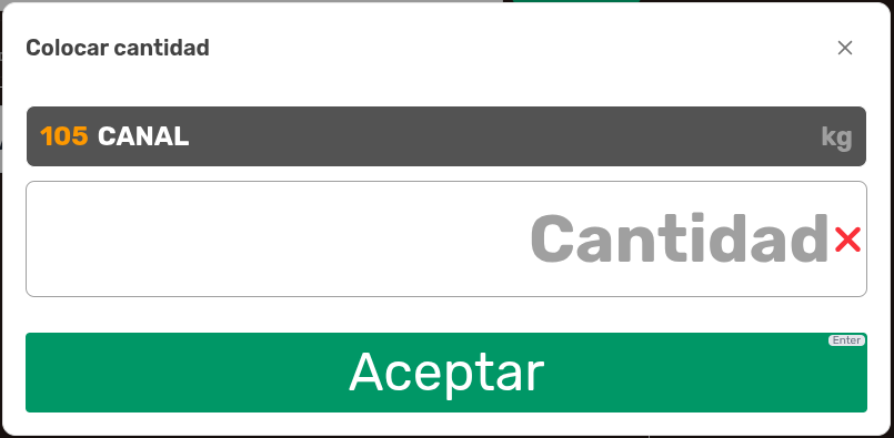 *ModalColocarCantidad