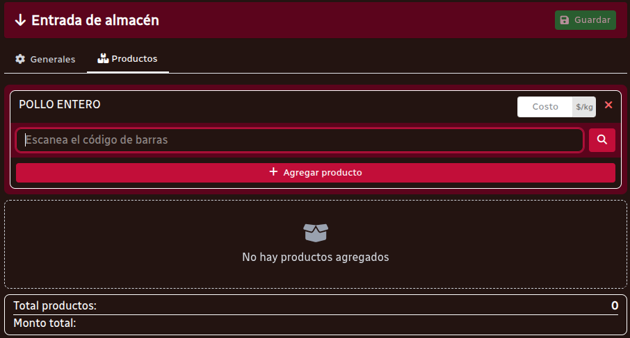 SCEntradasProductosEscanear