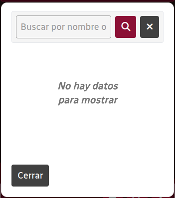 *ModalClientesBuscar